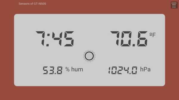 AndrSensor screenshot 2