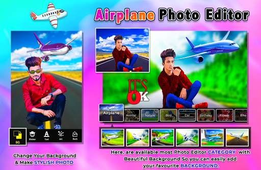 Airplane Photo Editor screenshot 2