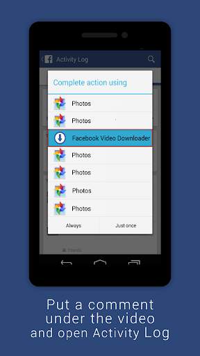 Video Downloader for Facebook screenshot 1