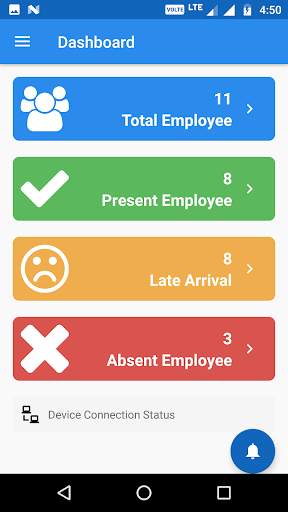 e-Time Office Attendance App screenshot 4