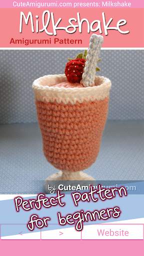 Milkshake Amigurumi Pattern screenshot 4