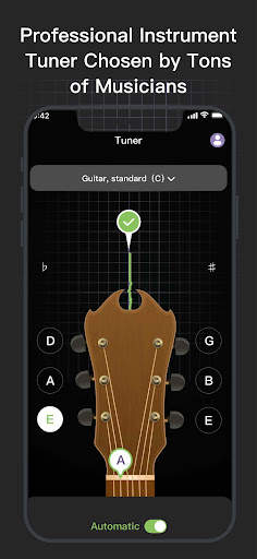 Ukulele Tuner Pro-Guitar Tuner screenshot 1