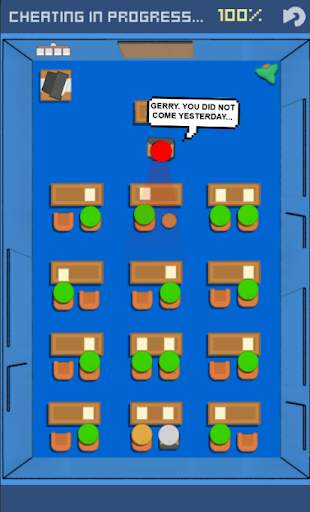 The Classroom 1 Classic - Cheat Exam Stealth Games screenshot 8
