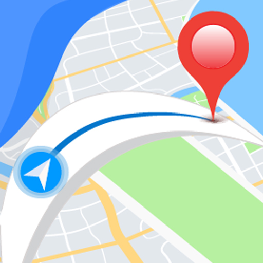 Voice Gps Navigation &amp; Route Finder Live Maps Go icon