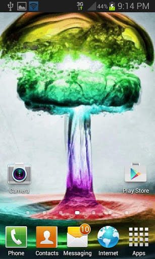 Colorful Water Live Wallpaper screenshot 2