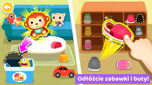 Życie Baby Pandy: Sprzątanie screenshot 2