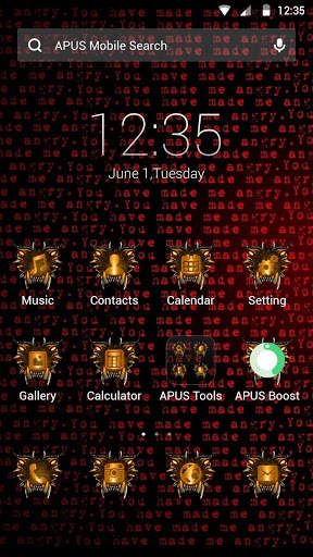 Ritual-APUS Launcher theme screenshot 1