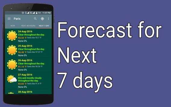 Weather Today screenshot 3