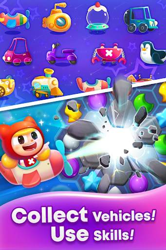 Star Chasers : Hexa Match 3 Game screenshot 5