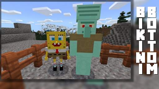 Sponge Bob Mod Minecraft PE screenshot 1