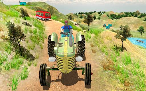 Tractor Driving Game Offroad screenshot 4