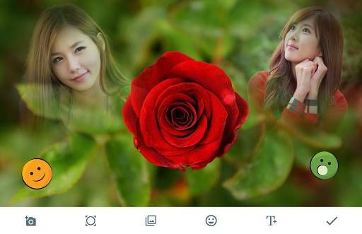 Red Rose Photo Frames screenshot 1