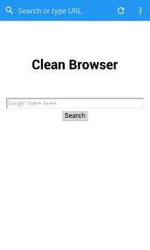 Clean Browser screenshot 1