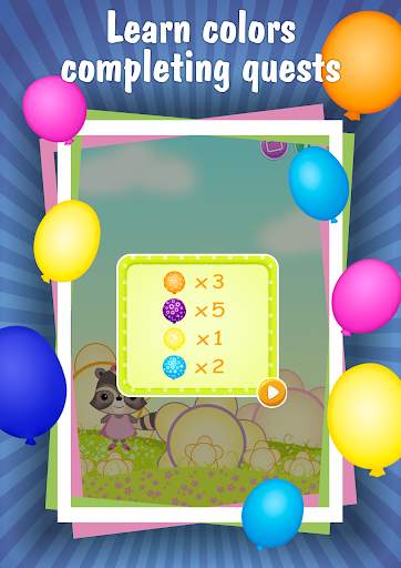 Candy Raccoon: Pop Balloons screenshot 11