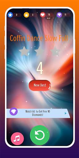 Coffin Dance Meme - Astronomia Piano Tiles screenshot 3