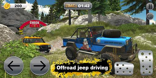 Offroad Jeep Driving Spin Simulator 2020 screenshot 1