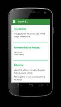 Vitamins:Functions and Sources screenshot 2