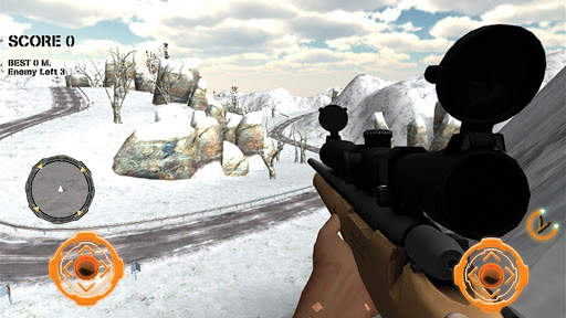 Mountain Gun Sniper 3D Shooter: Shooting Games screenshot 4