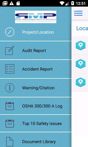 RMP Safety App screenshot 1