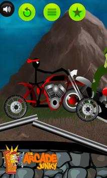 Stickman vs Zombie Fun Ride screenshot 3