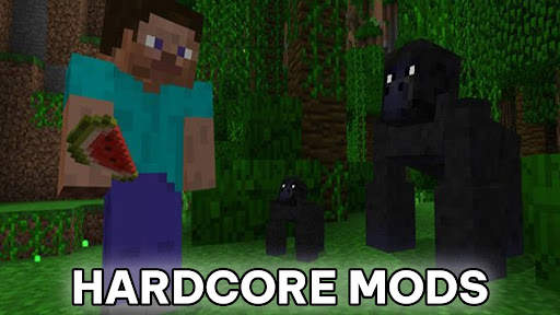Hardcore Mod Minecraft PE screenshot 4