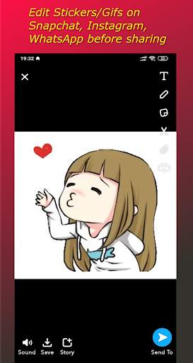 Memes: GIFs, Stickers for Snapchat, WhatsApp, IG screenshot 2