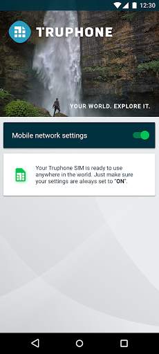Truphone SIM Data Settings screenshot 1