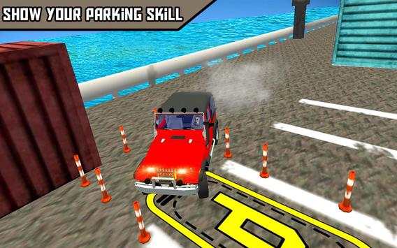 Free Car Parking Game: Cargo Ship Parking Lot 2018 screenshot 3