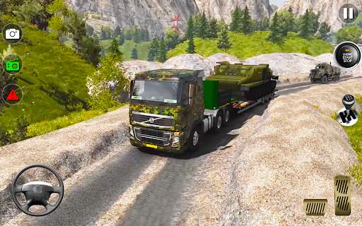 Army Truck Driving Game 2021- Cargo Truck 3D screenshot 1