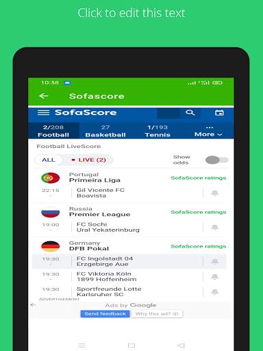 Soccer Live-Live Score App screenshot 10