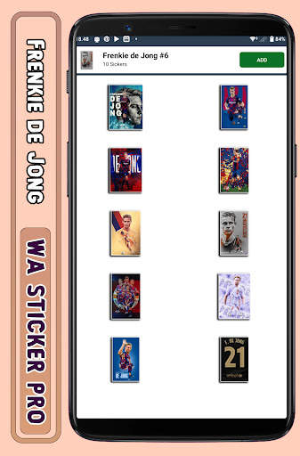 Frenkie de Jong - WA Sticker screenshot 6