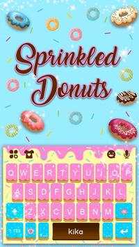 Sprinkled Donuts Kika Keyboard screenshot 2
