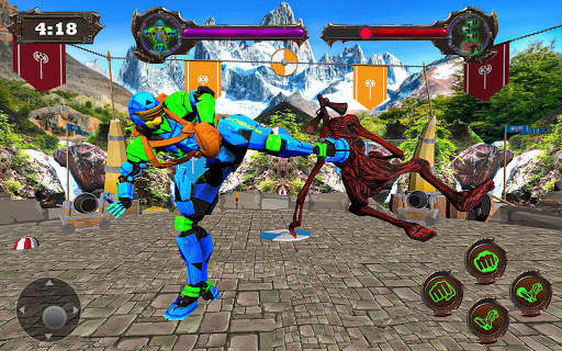 Siren Head Vs Robot Fighting screenshot 5