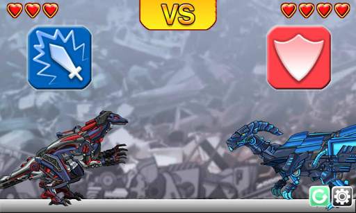 Dino Robot - Ninja Parasau : Dinosaur game screenshot 3