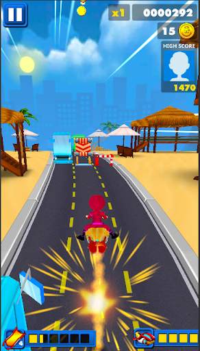 Subway Ninja Adventure Runner screenshot 1