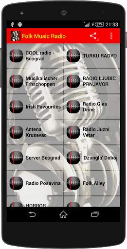 Folk Music RADIO screenshot 1