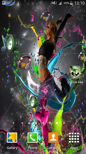 Dança live wallpaper screenshot 2