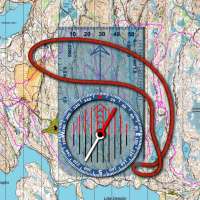 Orienteering Compass & Map on 9Apps