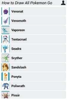 How to Draw All Pokemon Go screenshot 5
