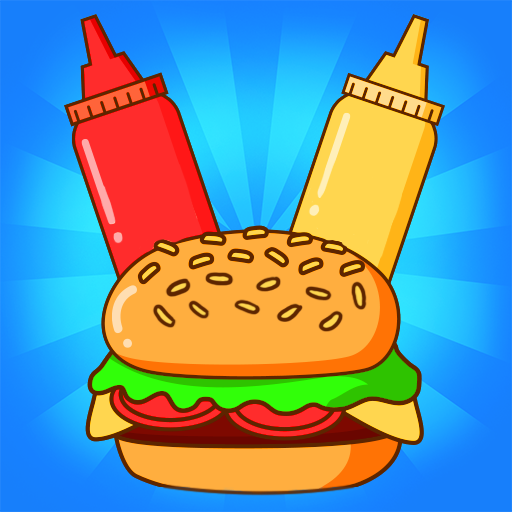 Merge Burger: Food Evolution Cooking Merger أيقونة