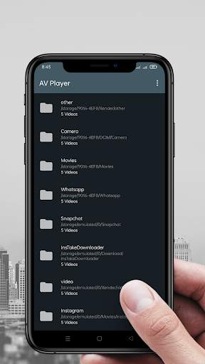 AV Player screenshot 1