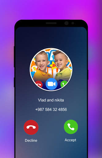 Video call for vlad and nik prank screenshot 3