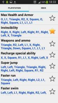 Cheats for GTA V screenshot 2