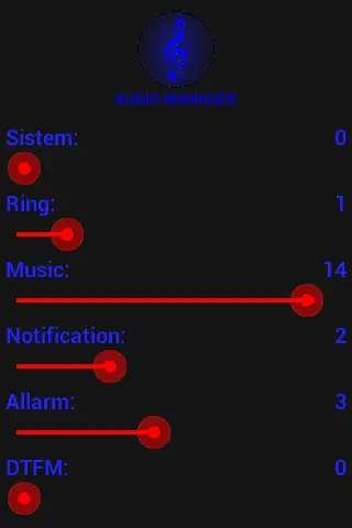 Audio Manager screenshot 2