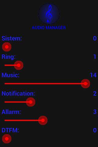 Audio Manager screenshot 2