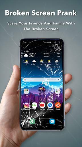 Broken Screen Prank screenshot 1