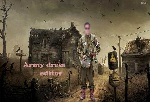 Army Dress Picture Editor 3 تصوير الشاشة