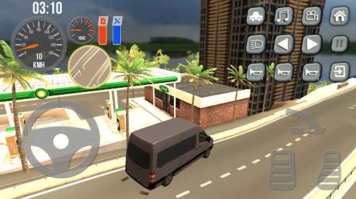 Van Minibus Car Simulator Game screenshot 8