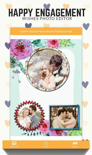 Happy Engagement Wishes Photo Editor screenshot 4