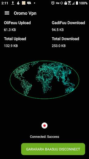 Oromo Bilisa Maayyii VPN screenshot 7